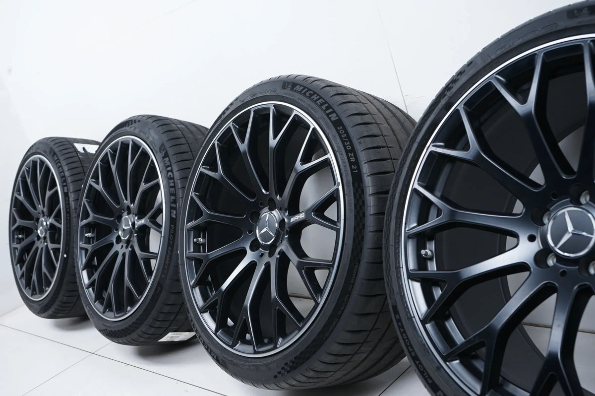 Mercedes SL63 AMG R232 W232 Summer Tires Summer Wheels 21 Inch Detailansicht 9