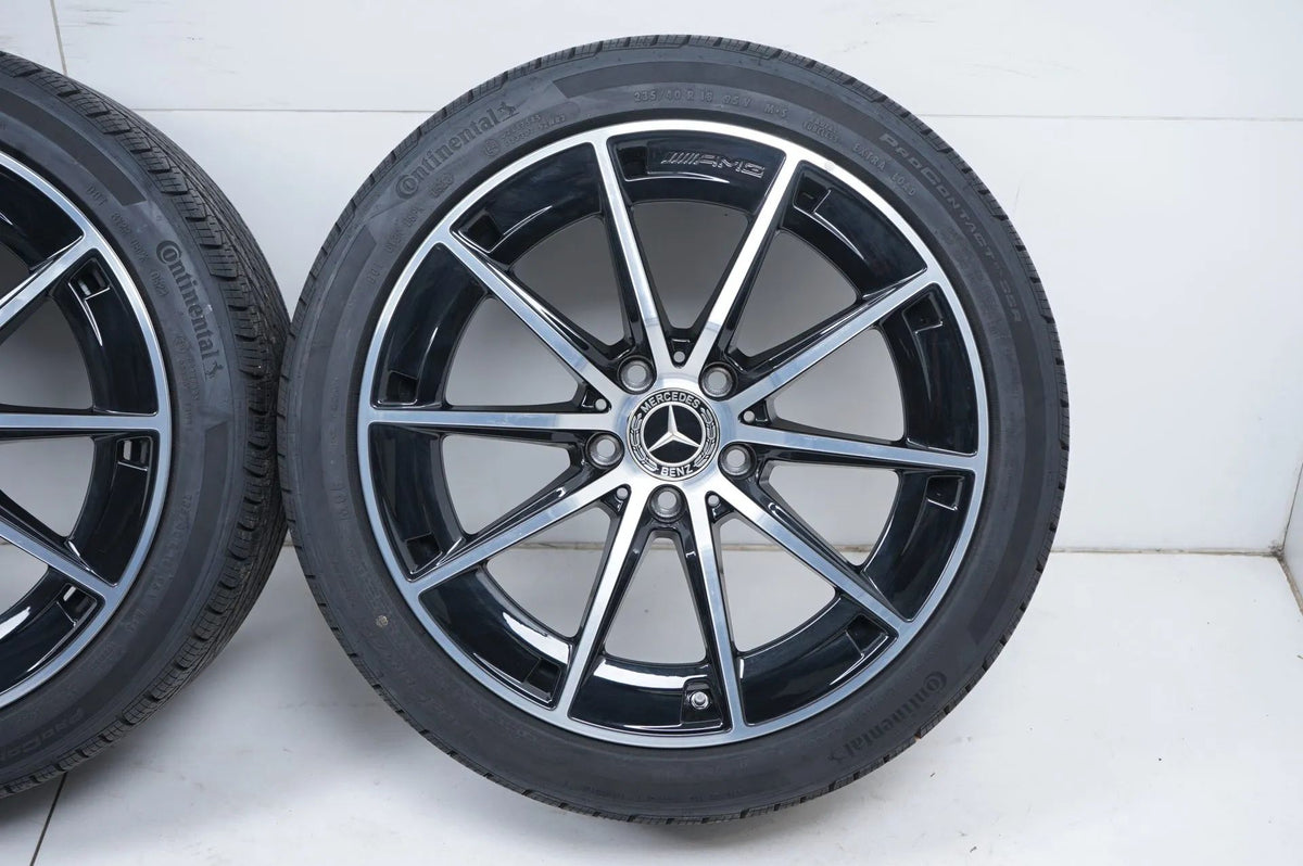 Mercedes CLA35 C118 summer wheels all-weather tires 235 40 18 inch Detailansicht 7