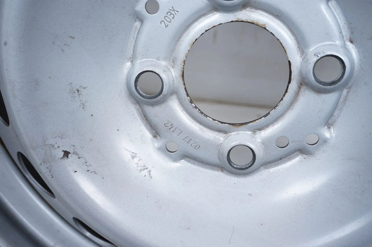 1 x Smart spare wheel W453 steel rim 185 60 15 inch 5.5J ET42 Detailansicht 9
