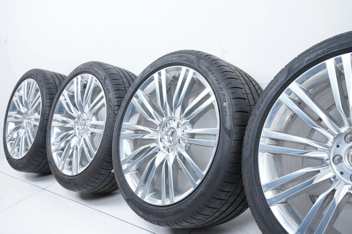 Mercedes S-Class W223 summer tires, summer wheels, 20 inch chrome Detailansicht 8