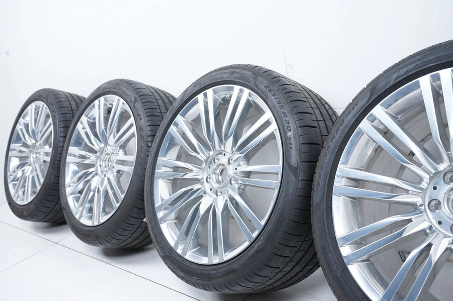 Mercedes S-Class W223 summer tires, summer wheels, 20 inch chrome