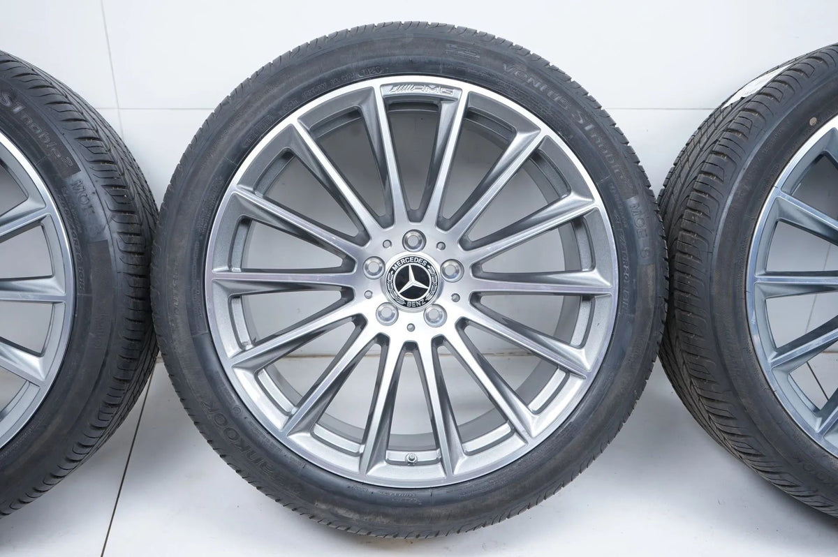 Originele Mercedes S-klasse W223 V223 TOP 20 inch AMG-lichtmetalen velgen zomerbanden Detailweergave 4
