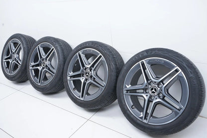 Mercedes A-Class W177 CLA C118 TOP 18-inch AMG Alloy Wheels Summer Tires 225 45 R18