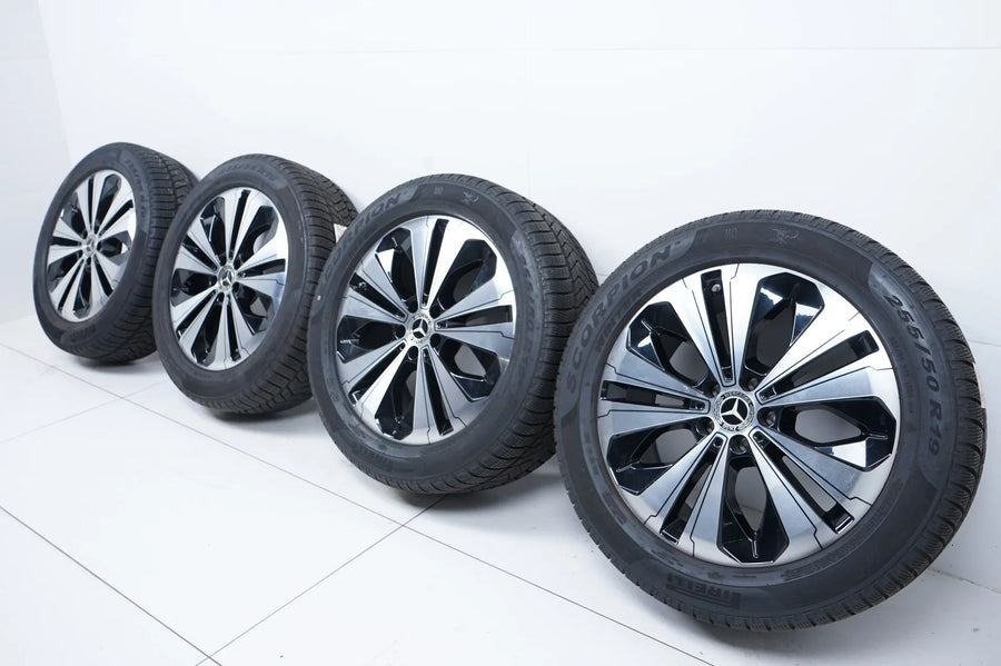 Original Mercedes EQC N293 TOP 19 inch alloy wheels winter tires winter wheels 7mm
