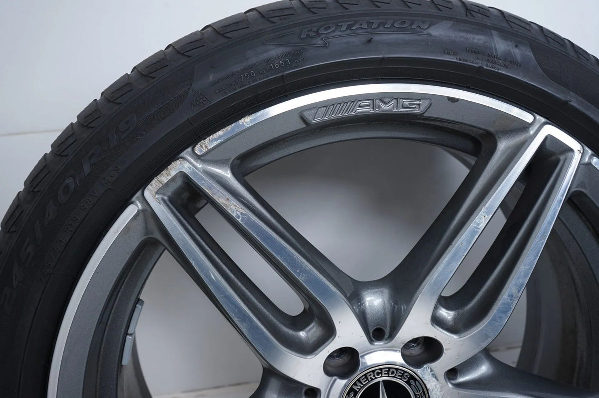 Pneus hiver, jantes hiver, 19 pouces pour Mercedes Classe E W213 AMG Detailansicht 4