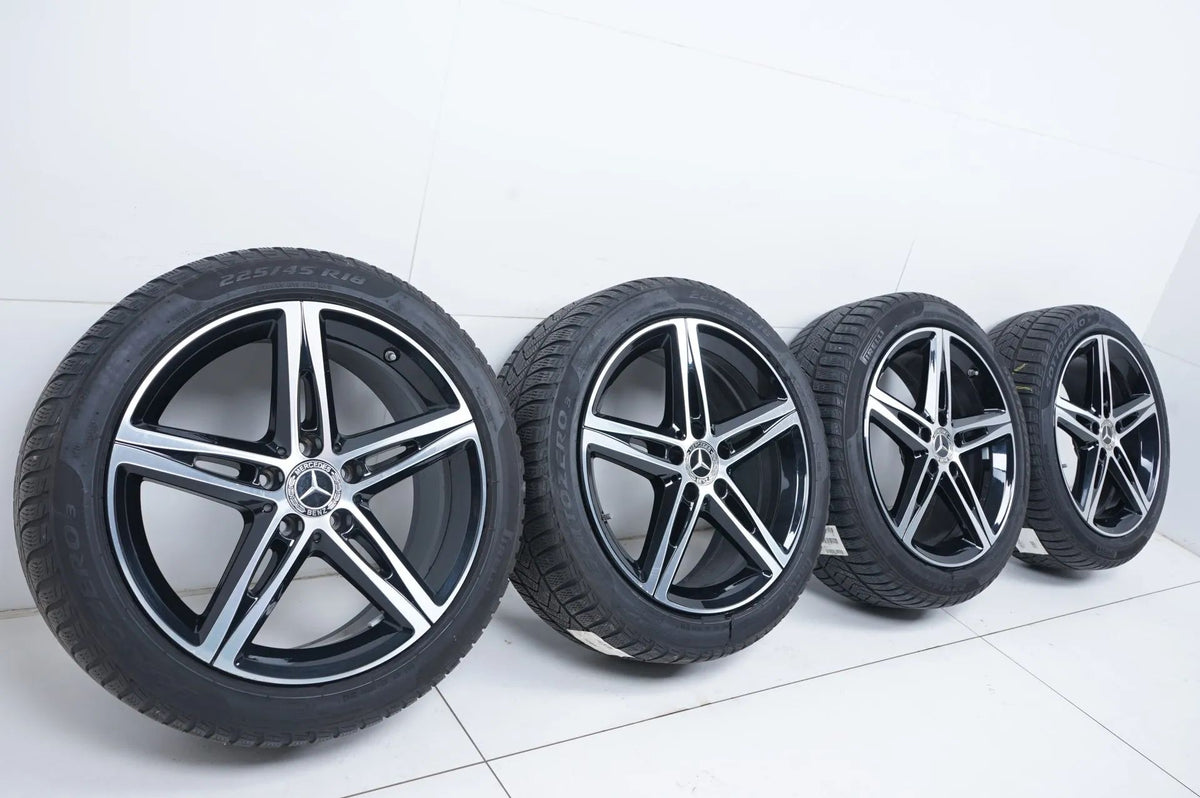 Mercedes AB Class W177 winter wheels, winter tires 225 45 18 inch Detailansicht 2