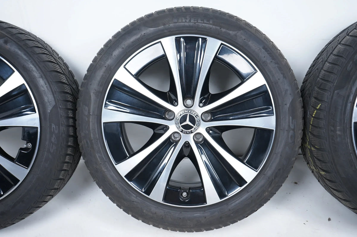 Mercedes E Klasse W213 Hybrid Winterräder Winterreifen 18 Zoll Detailansicht 5