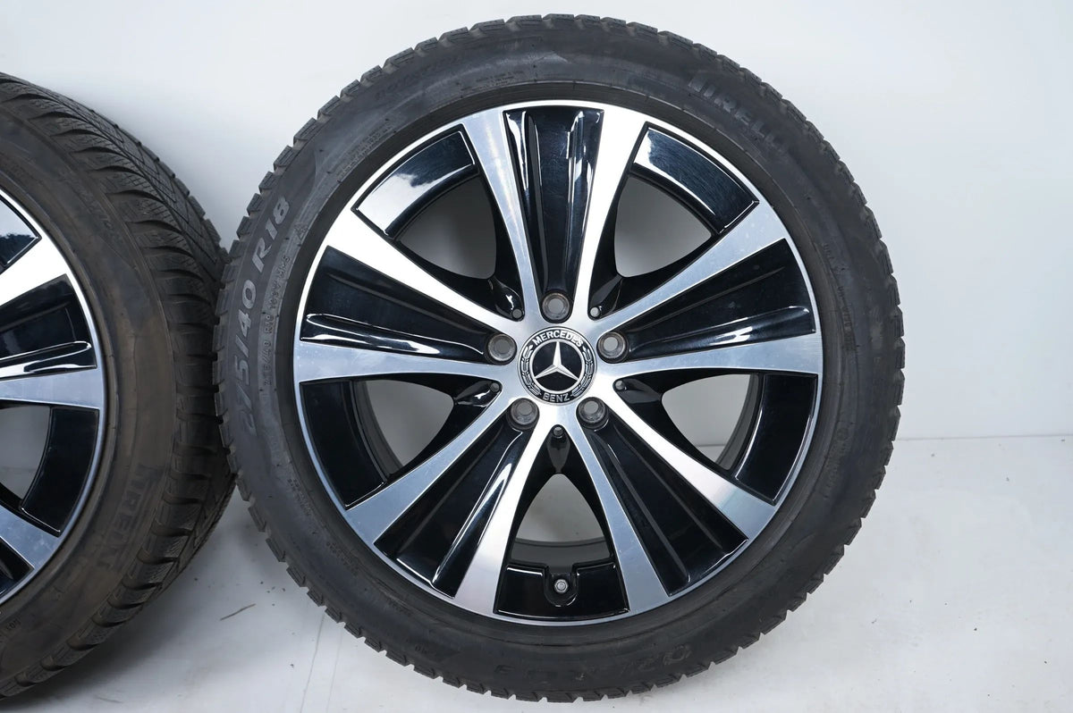 Mercedes E Klasse W213 Hybrid Winterräder Winterreifen 18 Zoll Detailansicht 8