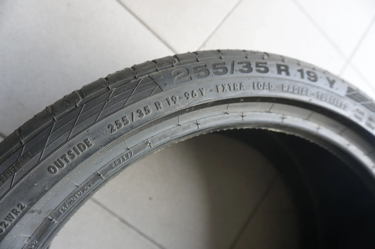 1 X 255 35 R19 96Y Sommerreifen Continental ContiSportContact 5 MOE SSR 7,5mm Detailansicht 3