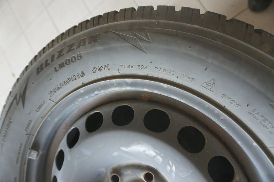 Original VW Passat 3G B8 Stahlfelgen Winterräder Winterreifen 215 60 R16 6mm