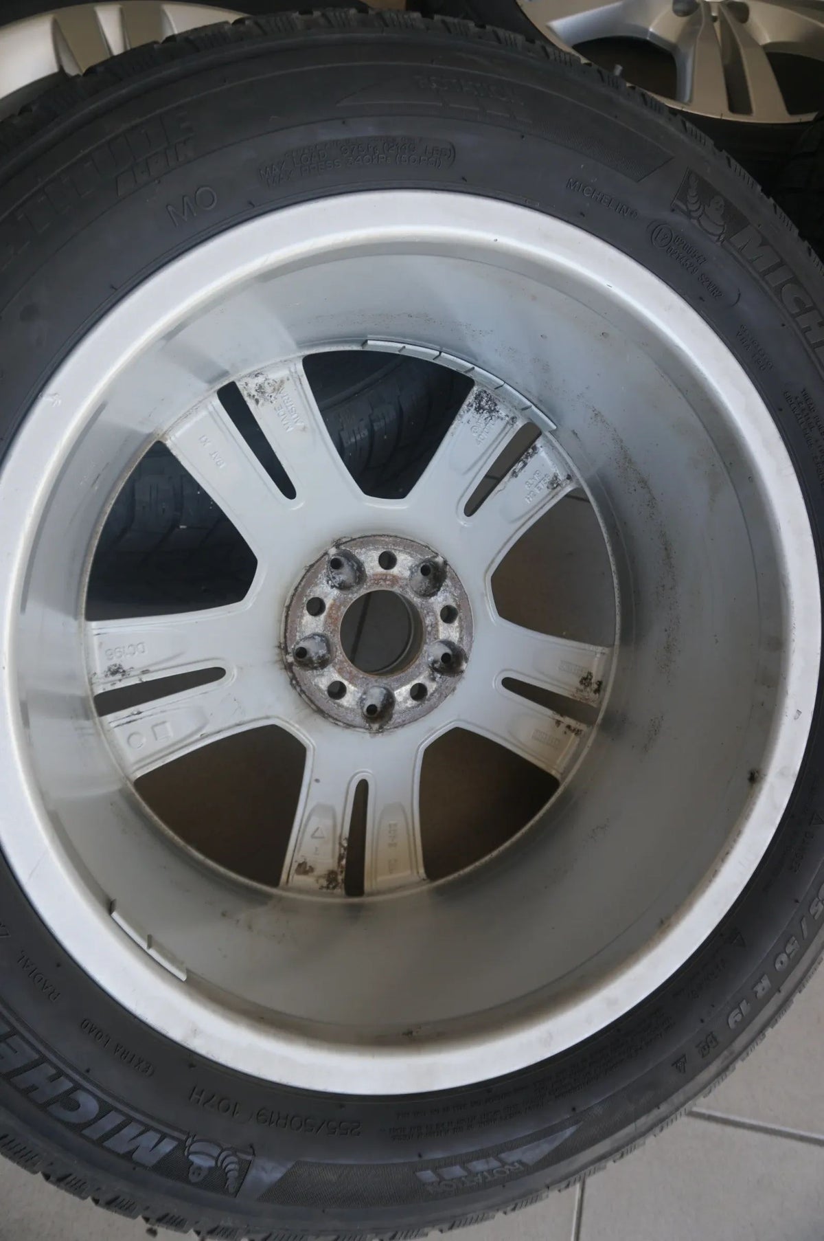 Original Mercedes GLE ML W166 19 Zoll Alufelgen Winterräder Winterreifen RDKS Vue détaillée 6