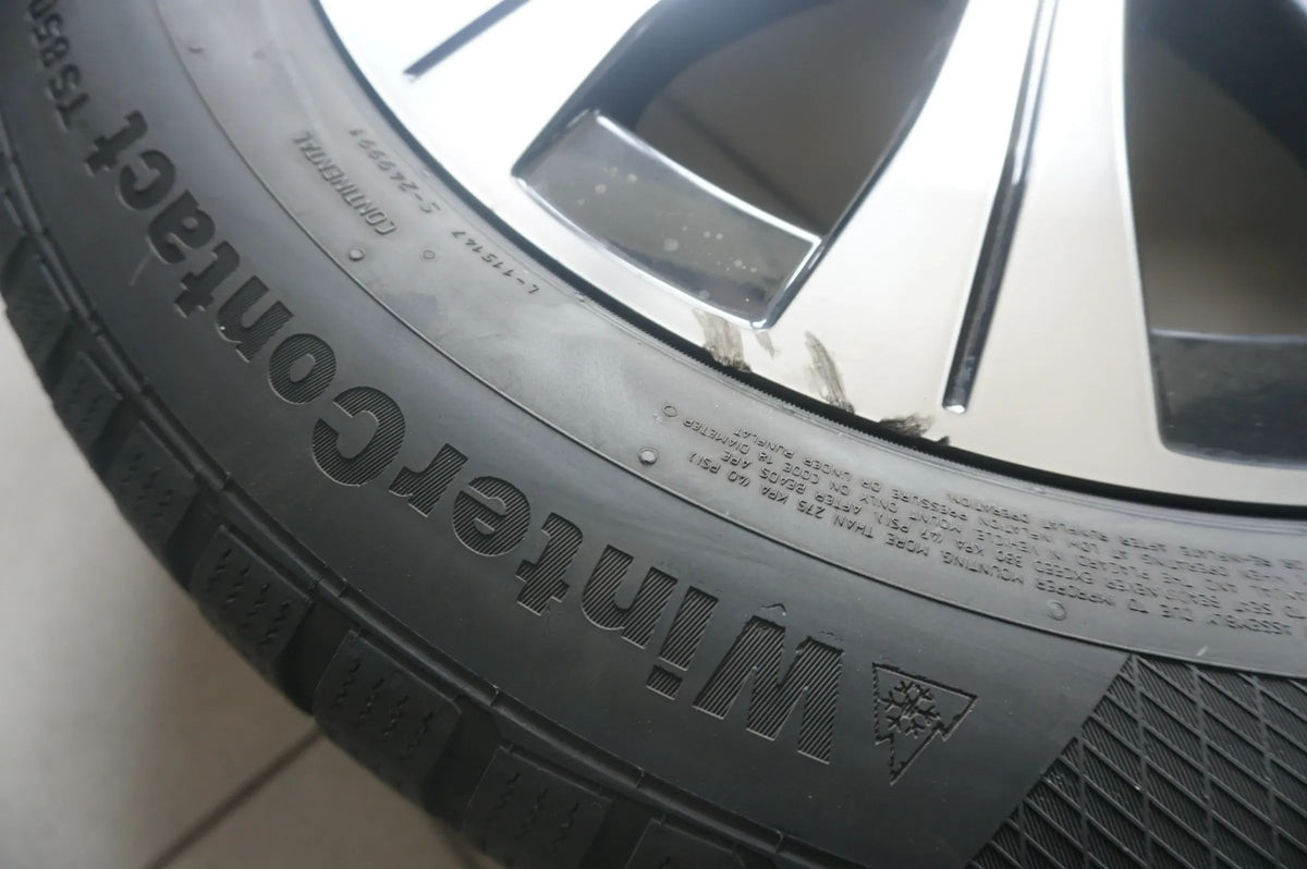 Original Mercedes EQA EQB H243 X243 18 Zoll Alufelgen A2434010000 Winterreifen Detailansicht 11