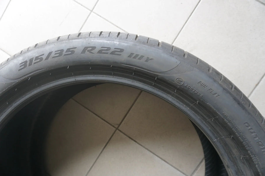 1 X 315 35 R22 111Y Sommerreifen Pirelli P Zero PZero * RSC RFT RunFlat 2023 7mm