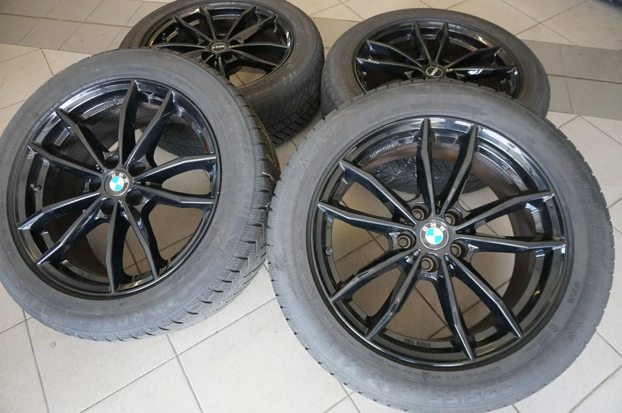 BMW 5er G60 G61 18 Zoll Alufelgen Winterräder Winterreifen 225 55 R18 2023 7mm