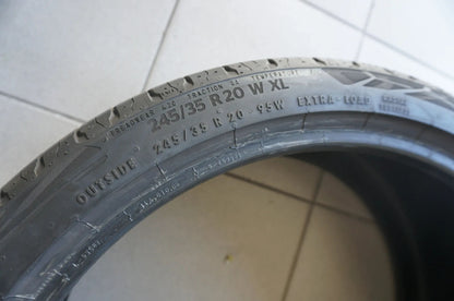 2 X 245 35 R20 95W Sommerreifen Continental EcoContact 6 5,5mm