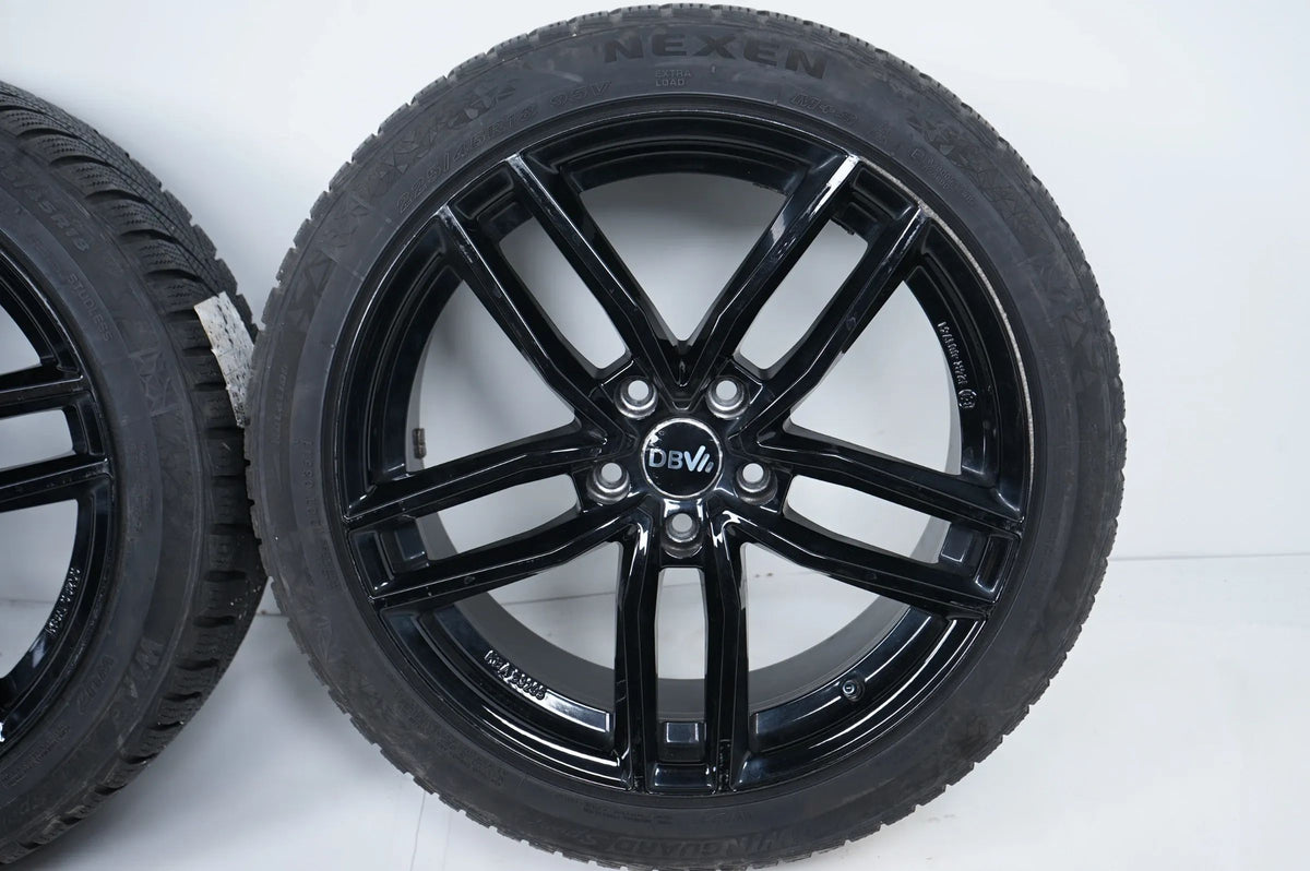 Seat Altea Toledo Ateca Winter Wheels Winter Tires 225 45 18 Inch Detailansicht 6