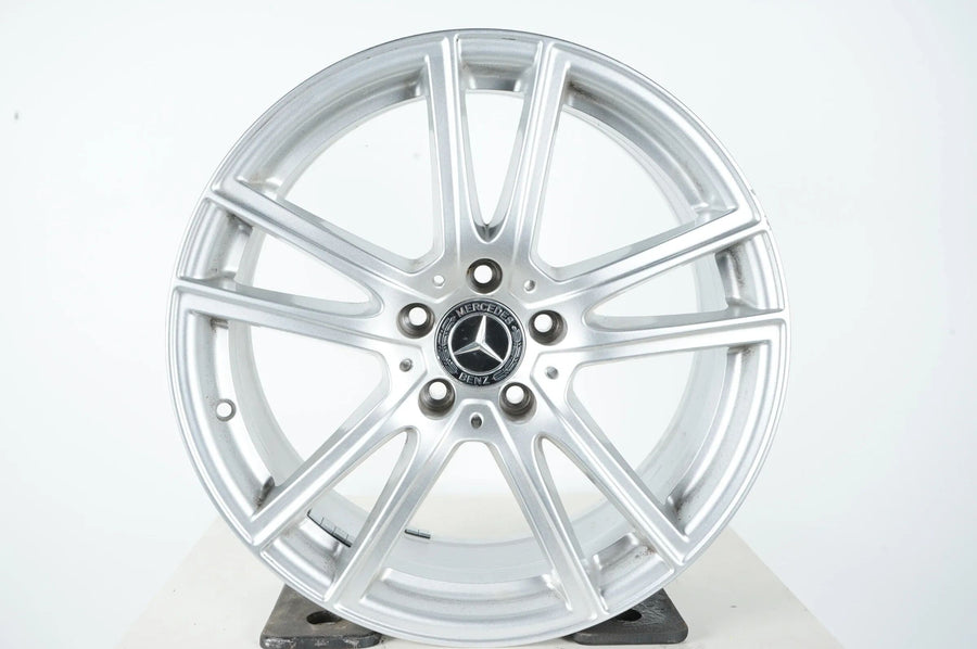 1x Mercedes GLC W254 C254 X254 lichtmetalen velg 18 inch zilver A2544014600 8J ET32,5