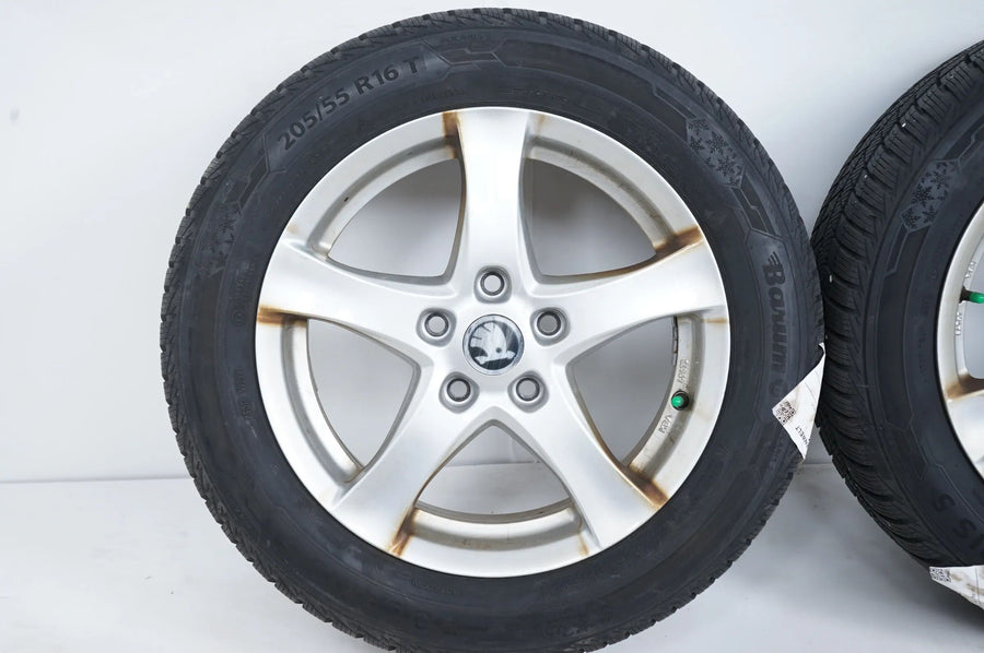 Skoda Octavia Winter Wheels Winter Tires 205 55 16 Inch 6J ET48