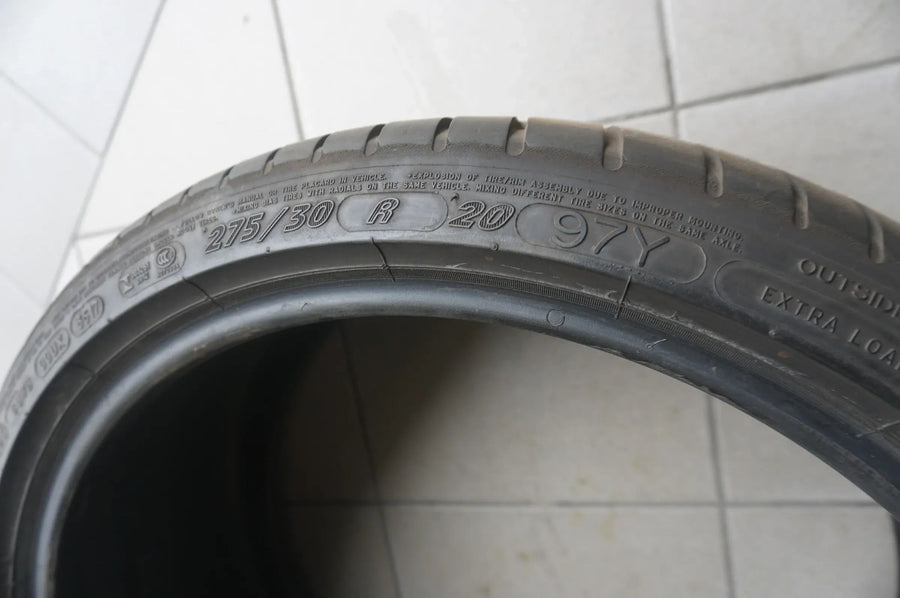 1 X 275 30 R20 97Y Pneu été Michelin Pilot Sport 3 ZP * MOE RFT 2017 6mm