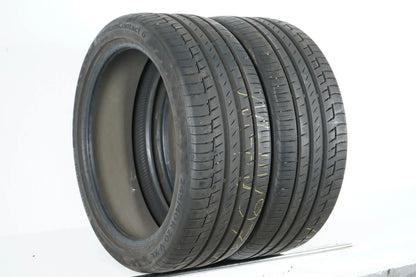 2x Continental summer tires 245 40 20 inch DOT22 approx. 6mm tread depth