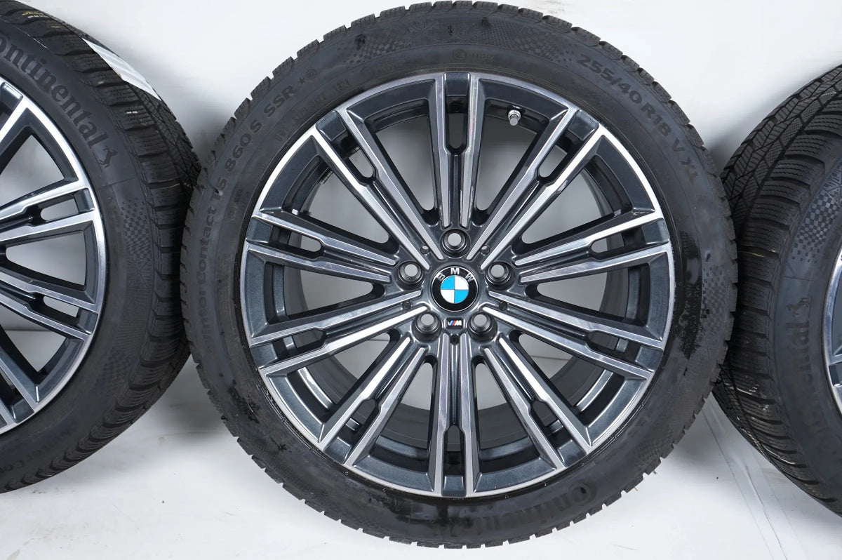 Bmw 2er 3er 4er G20 G21 G22 G42 Winterräder Winterreifen 18 Zoll  7mm 8089890 Detaljevisning 5