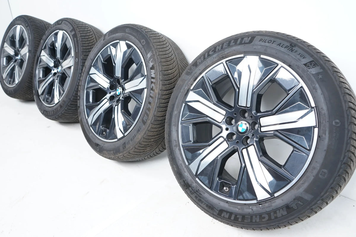 BMW iX i20 vinterdæk vinterhjul 255 50 21 tommer 1011 5A41F90 Detaljevisning 7