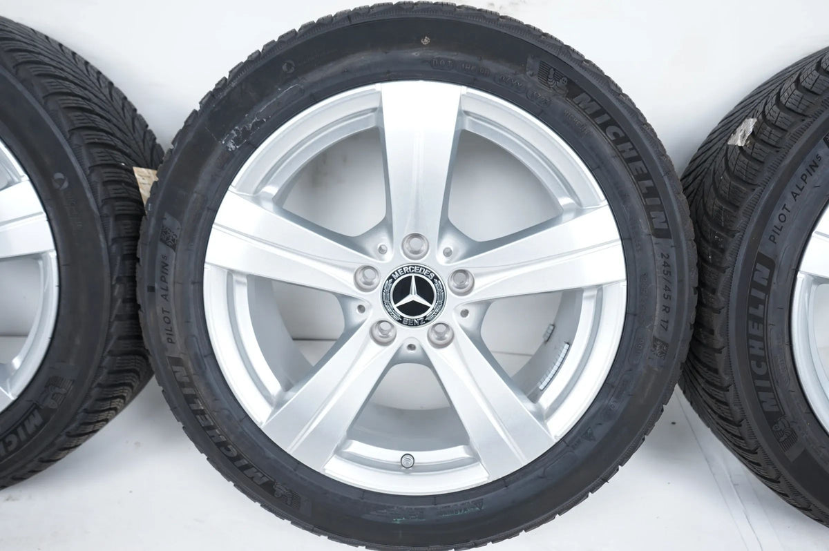 Mercedes C-Klasse hybrid W206 vinterdæk vinterhjul 17 tommer Detaljevisning 5