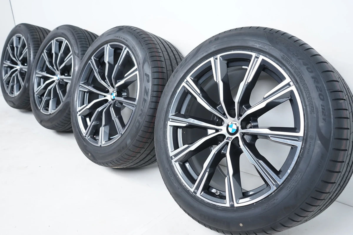 Neu BMW X5 X6 G05 G06  Sommerreifen Sommerräder 20 Zoll M740 8071996 8071997 Visualizzazione dettagliata 7
