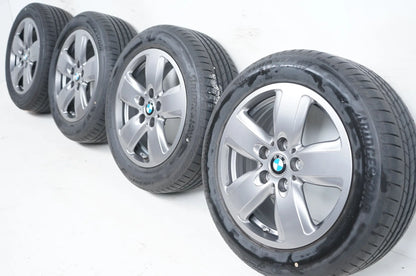 Original BMW 1er F40 2er F44 Alufelgen Winterräder mit neuen Winterreifen 205 55 R16