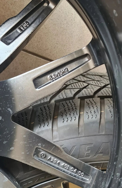 Original Mercedes EQE X294 SUV Alufelgen Winterreifen Winterräder 235 55 R19 7mm