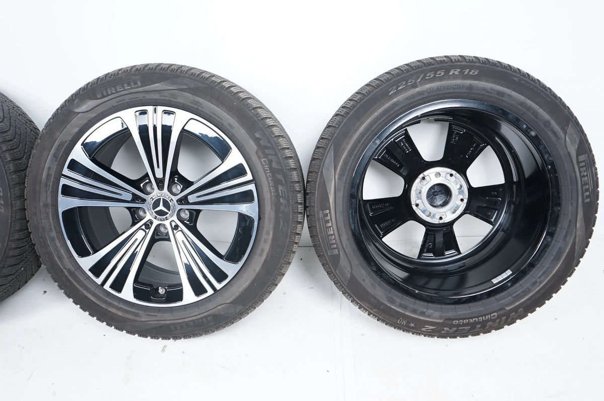 Mercedes E Klasse W214 Winterräder Winterreifen 225 55 18 Zoll Detailansicht 14