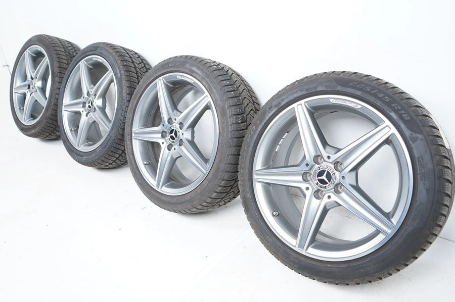 Mercedes C Klasse W205 AMG Winterreifen Winterräder 18 Zoll 7mm