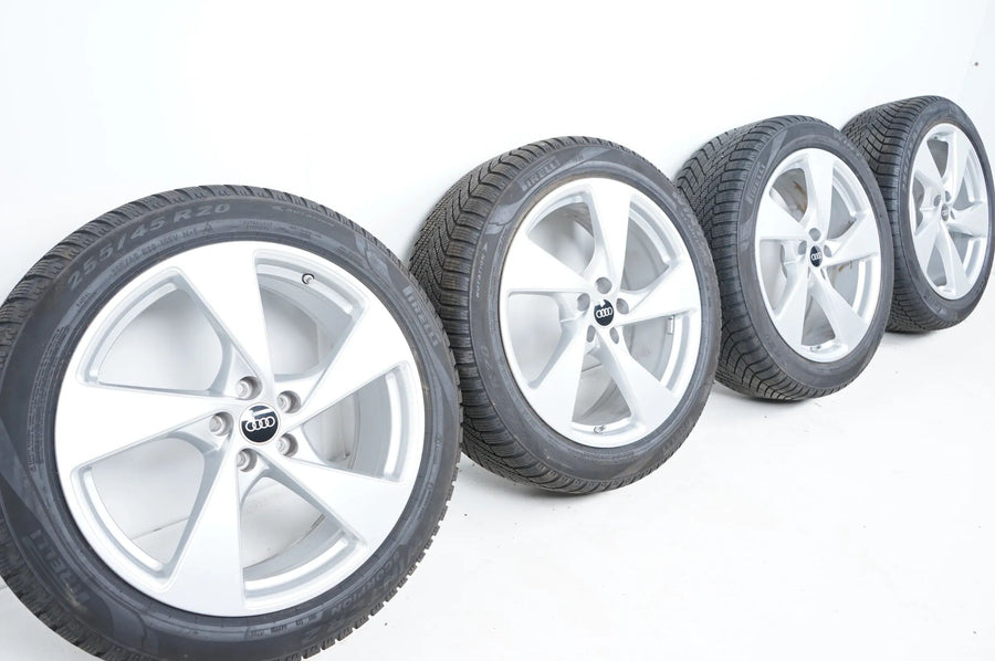 Audi Q5 GU 8MA lichtmetalen velgen winterbanden winterwielen 255 45 20 inch 8MA601025G