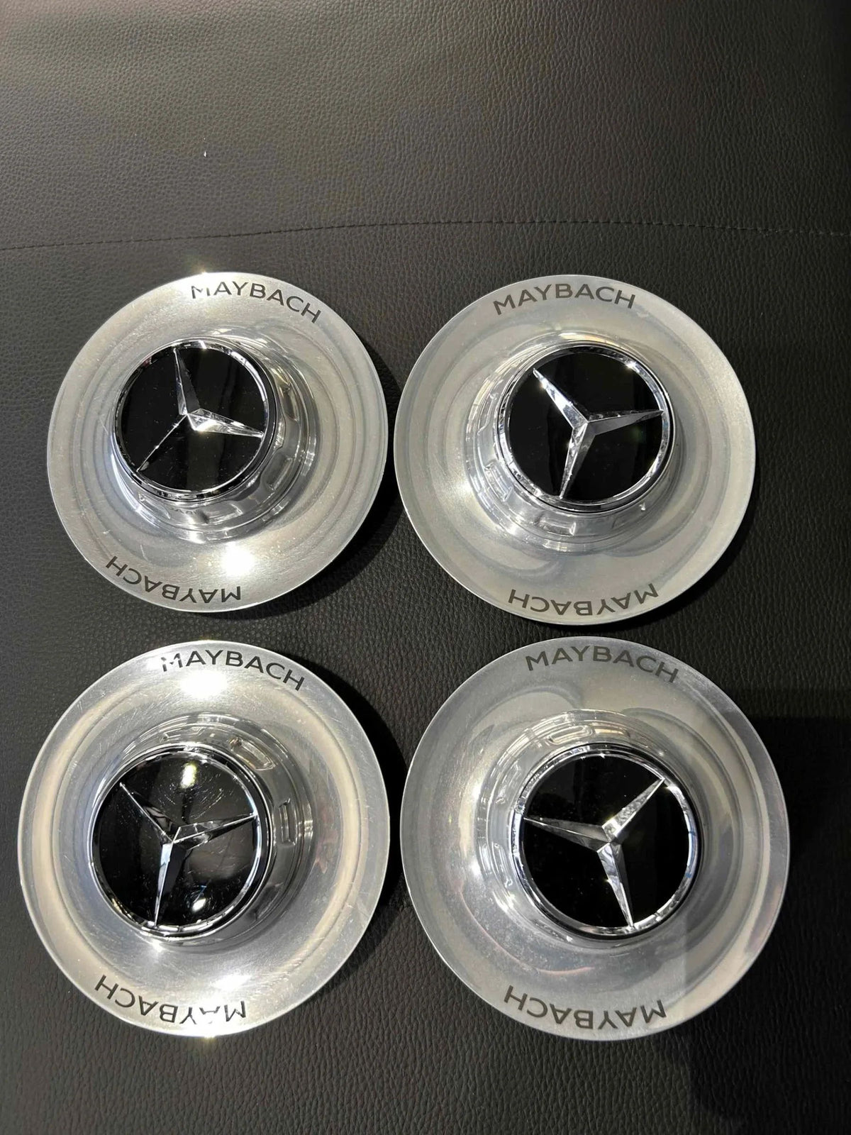 4x Original Mercedes A2234000600 Nabendeckel S Klasse W223 V223 Detailansicht 3