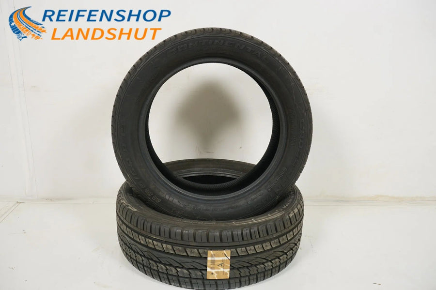 2x Continental summer tires 235 50 19 inch DOT18 approx. 8mm tread depth MO