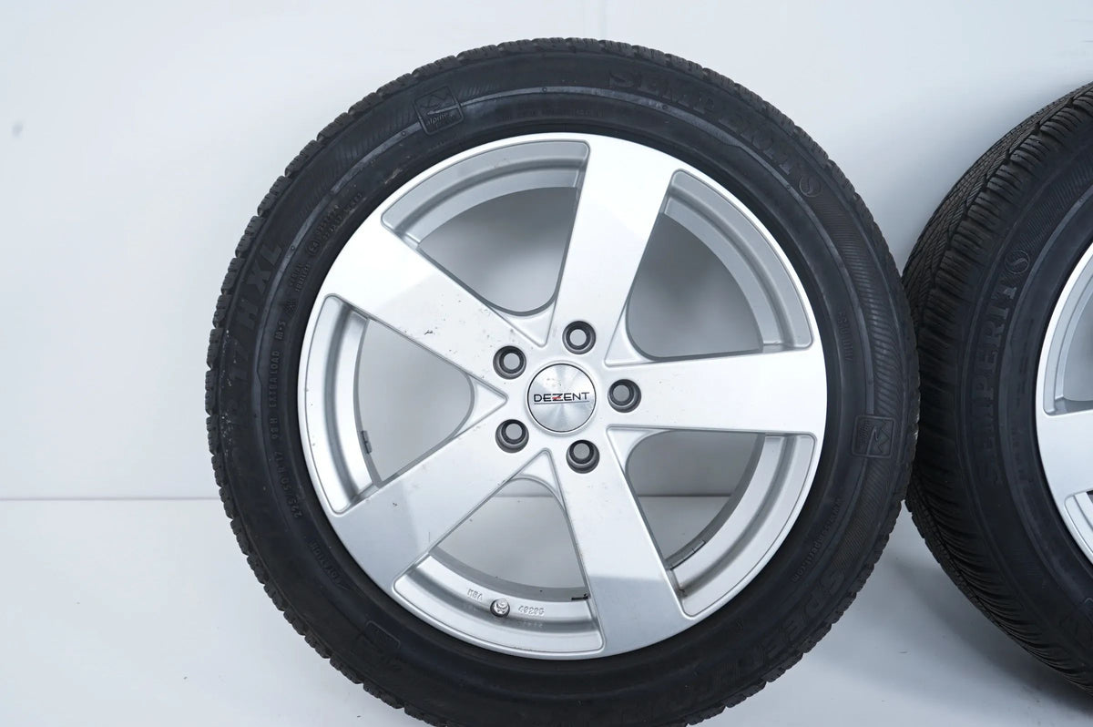 Audi A4 Seat VW Skoda Winter Tires Winter Wheels 225 50 17 Inch KBA49295 Detailansicht 3