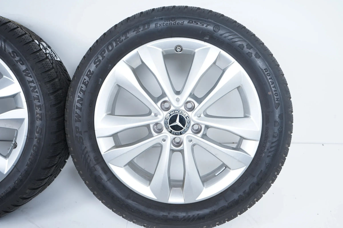 Mercedes C Klasse W205 Winterreifen Winterräder 225 50 17 Zoll Detailansicht 6