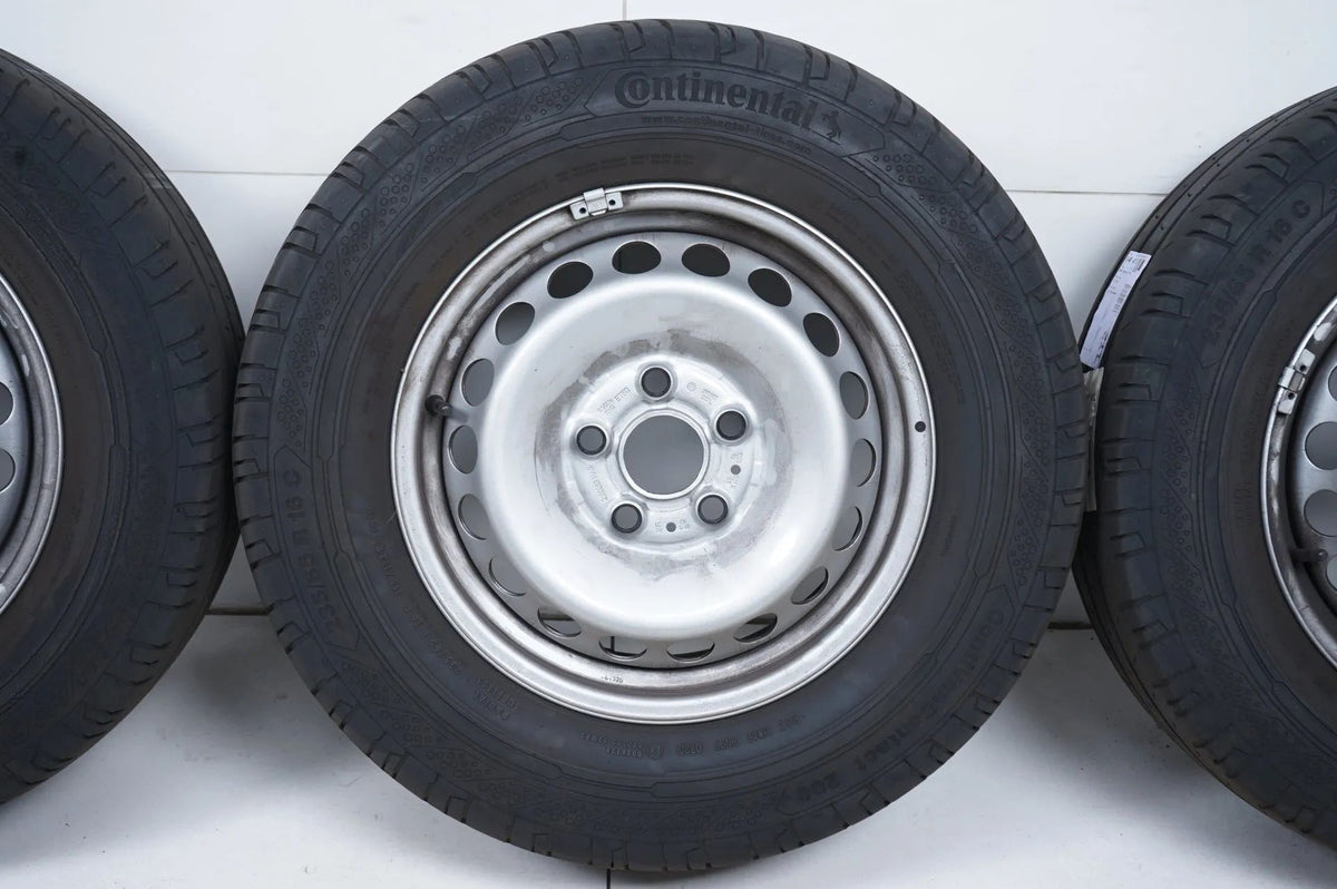 VW Volkswagen Crafter rims summer tires 235 65 16C inch Detailansicht 5