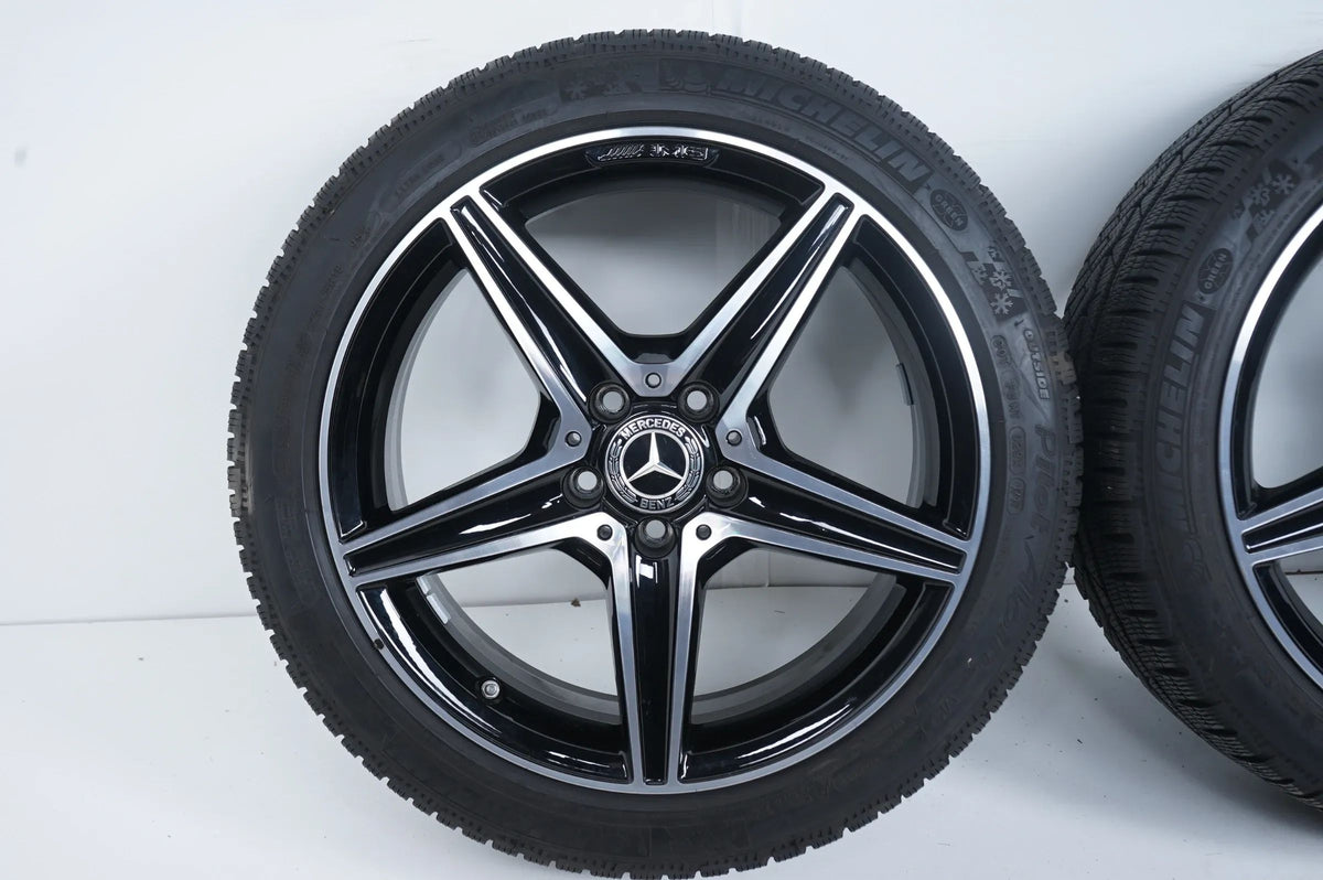 Jantes et pneus hiver Mercedes C43 AMG W205 225 45 18 pouces Detailansicht 3