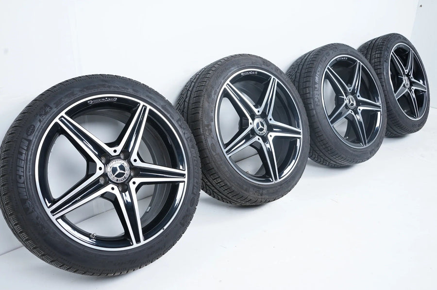 Mercedes C43 AMG W205 ruote invernali pneumatici invernali 225 45 18 pollici