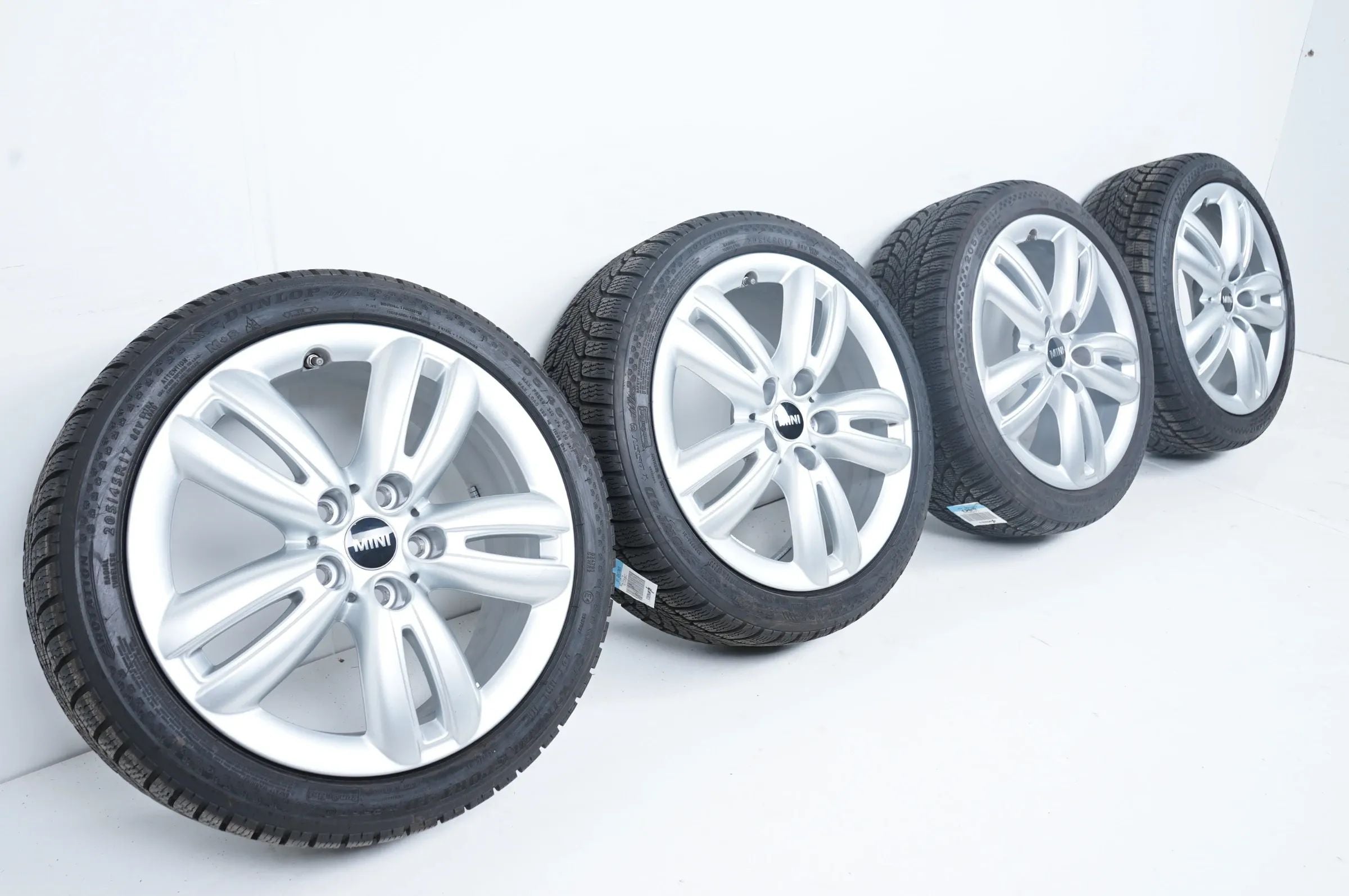 MINI F55 F56 F57 JCW Winter Wheels Winter Tires 205 45 17 Inch 7mm