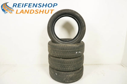 4 pneus hiver Pirelli 245/50/19 pouces DOT18 BMW* environ 5 mm RFT