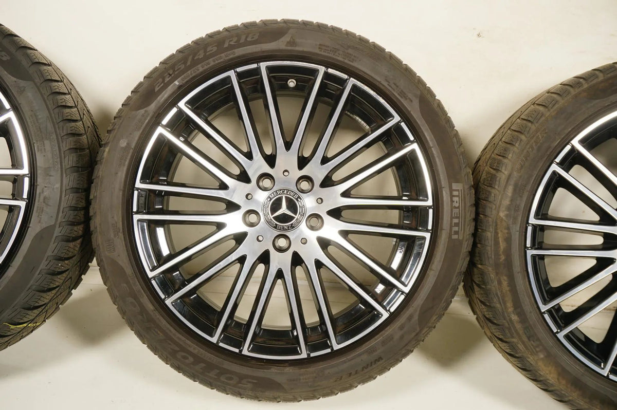 Mercedes C Klasse W206 Winterreifen Winterräder 225 45 18 Zoll Detailansicht 4