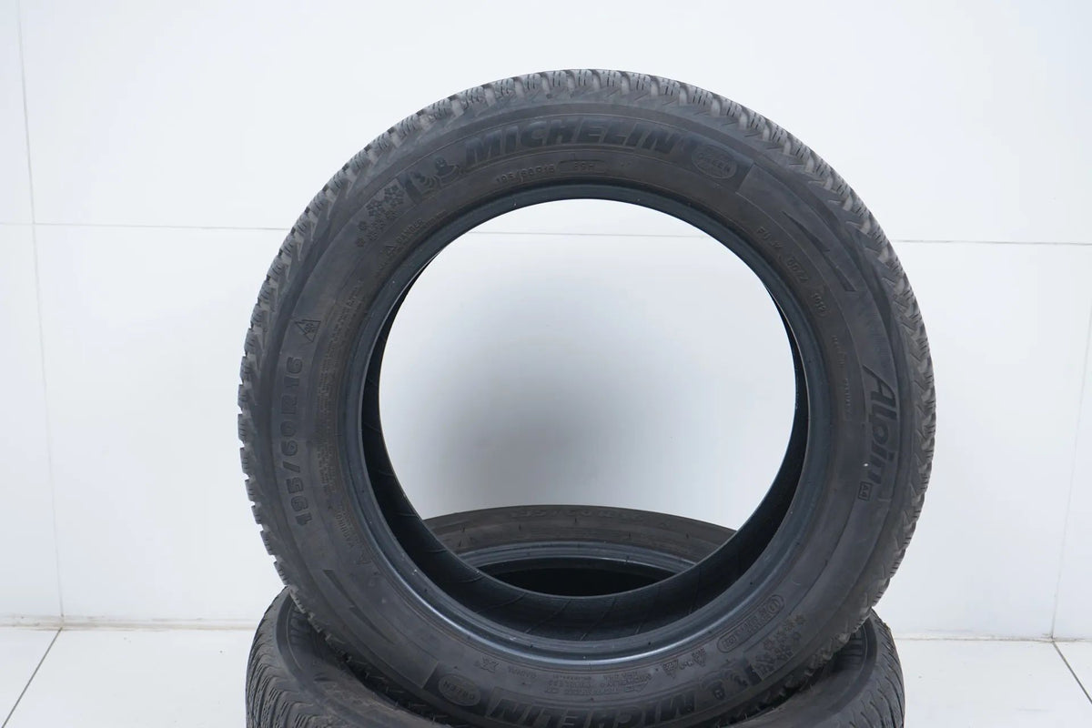 2x Winter tires 195 60 16 inch Michelin approx. 4 mm tread depth DOT12 Detail view 2