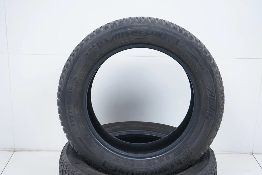 2x Winter tires 195 60 16 inch Michelin approx. 4 mm tread depth DOT12