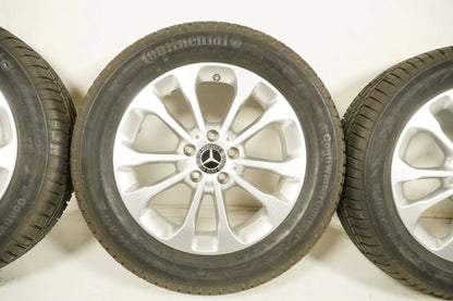 Pneus/jantes hiver neufs pour Mercedes GLA W156, dimensions 215/60/17 pouces
