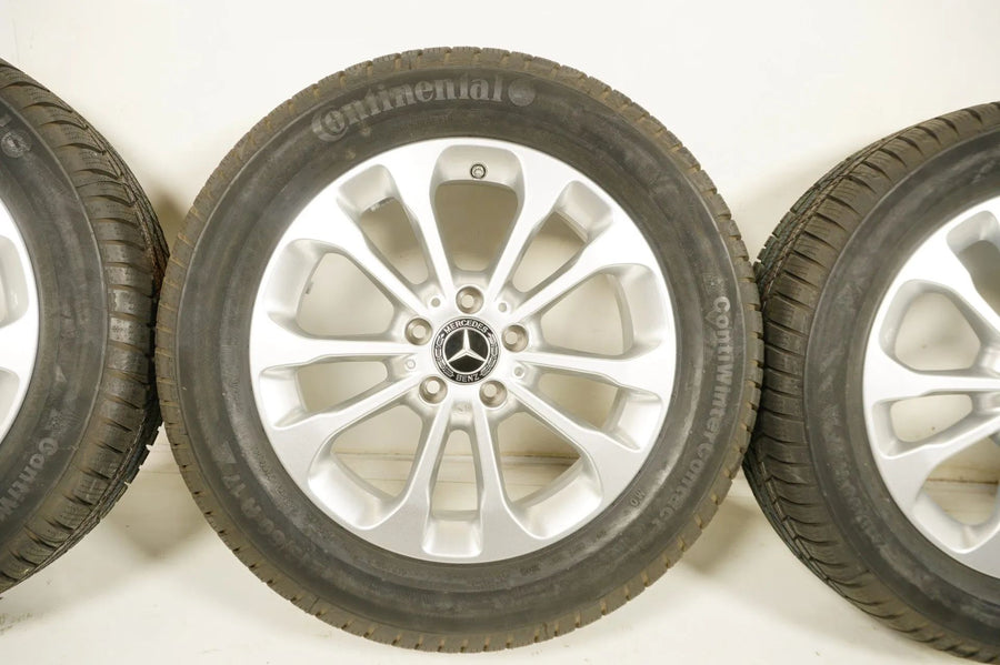Pneus/jantes hiver neufs pour Mercedes GLA W156, dimensions 215/60/17 pouces
