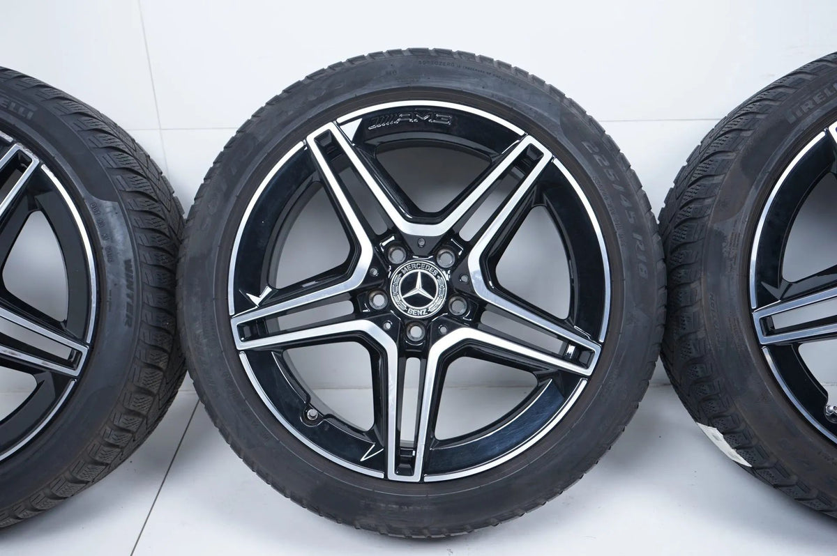 Roues et pneus hiver 18 pouces pour Mercedes Classe AB W177 B247 Detailansicht 5