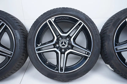 Roues et pneus hiver 18 pouces pour Mercedes Classe AB W177 B247