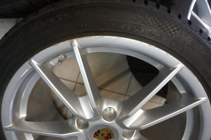 Original Porsche 911 992 19 20 Inch Alloy Wheels TOP Winter Tires Winter Wheels
